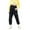 Black, variant on GYRATEDREAM Cargo Pants for Girls Pink Cargo Jogger Pants Casual Girl's Elastic Waist Cargo Pants with Pockets 3-13T