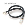 thumbnail image 4 of PC Fan 3 Pin Male to Female Extension Power Cable Cord Black P15, 4 of 7