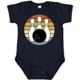 thumbnail image 3 of Inktastic Bowling Pins Ball Bowler Retro Sunset Boys or Girls Baby Bodysuit, 3 of 5