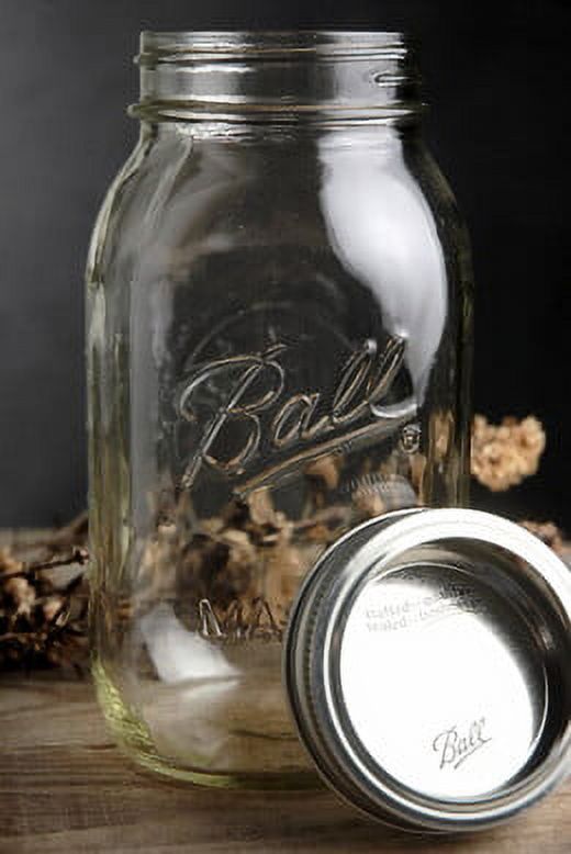 Ball 12-Count Wide Mouth Quart Jars with Lids and Bands - image 5 of 5