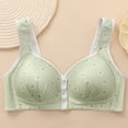 thumbnail image 3 of Censtreet Women's Front Closure Bras Posture Full Coverage Plus Size Underwire Unlined Bra, 3 of 7