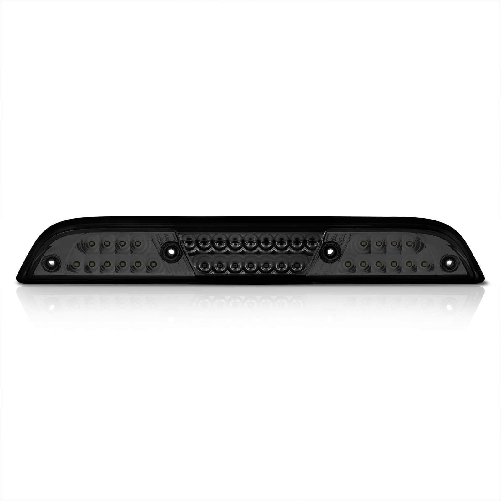 AJP Distributors Smoke LED Third 3RD Brake Light Cargo Roof Center High Mount Tail Lamp Compatible/Replacement For Ford F150 F250 F350 F450 Ranger Maverick 2015 2016 2017 2018 2019 2020 2021 2022 2023
