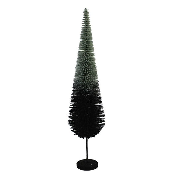 Halloween Halloween Sisal Black Tree Sisal Bottle Brush Spooky Em2346b