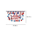 thumbnail image 3 of Vikakiooze Easter Decorations, 4th Of Ju-ly Flag Independence Day Banner 70.9x43.3 Inch Statue Of Liberties US Yard Sign Memorial Nationals Day Party Supplies Patriotic Decorations Balloons, 3 of 7
