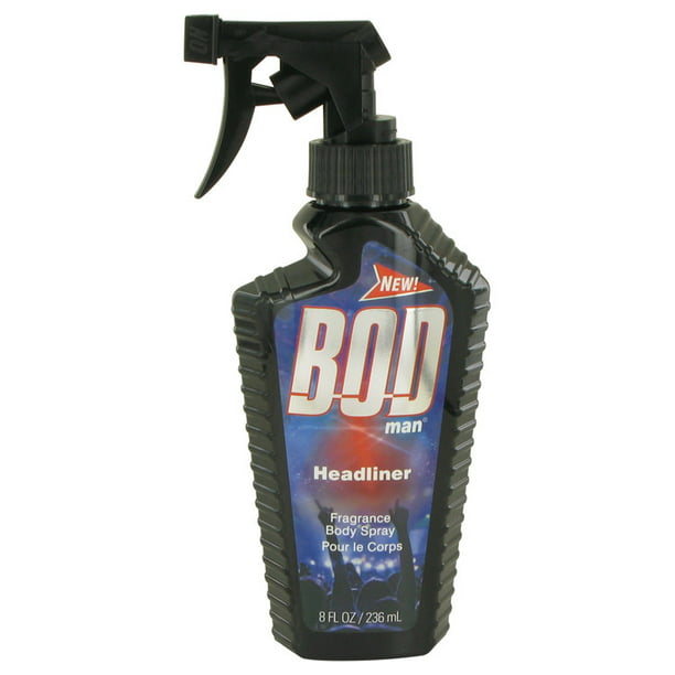 BOD Man Headliner Body Spray for Men, 8 Oz - Walmart.com - Walmart.com