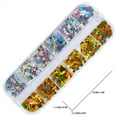 thumbnail image 3 of PVCS Nail Sequin Nail Gold And Silver Heart Letter Patch Set, 3 of 3