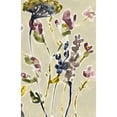 thumbnail image 3 of Goldberger, Jennifer 17x24 Black Modern Framed Museum Art Print Titled - Parchment Flower Field II, 3 of 5