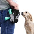 thumbnail image 4 of Bolsa de comida para perros, bolsa de bocadillos para perros con clip y correa de hombro para bolsa utilizable para entrenamiento y educación de perros, impermeable y lavable Namotu WL-00963, 4 of 7