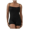thumbnail image 1 of Combinaison Sans Manches en Dentelle Unie pour Femmes, Pantalon Ajusté, 1 of 6