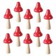 thumbnail image 1 of 10 piezas de adornos de hongos microscópicos, macetas de cerámica, decoración de bonsái, figuras en miniatura de hongos, decoración para tartas y hogar, 1 of 3