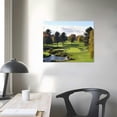 thumbnail image 4 of Nawypu  Pebble Beach Golf Course Wall Art Canvas Artwork Gym Decor Nature Picture Landscape Picture Print Home Office Wall Decor Wall Hanging Decor, 4 of 5