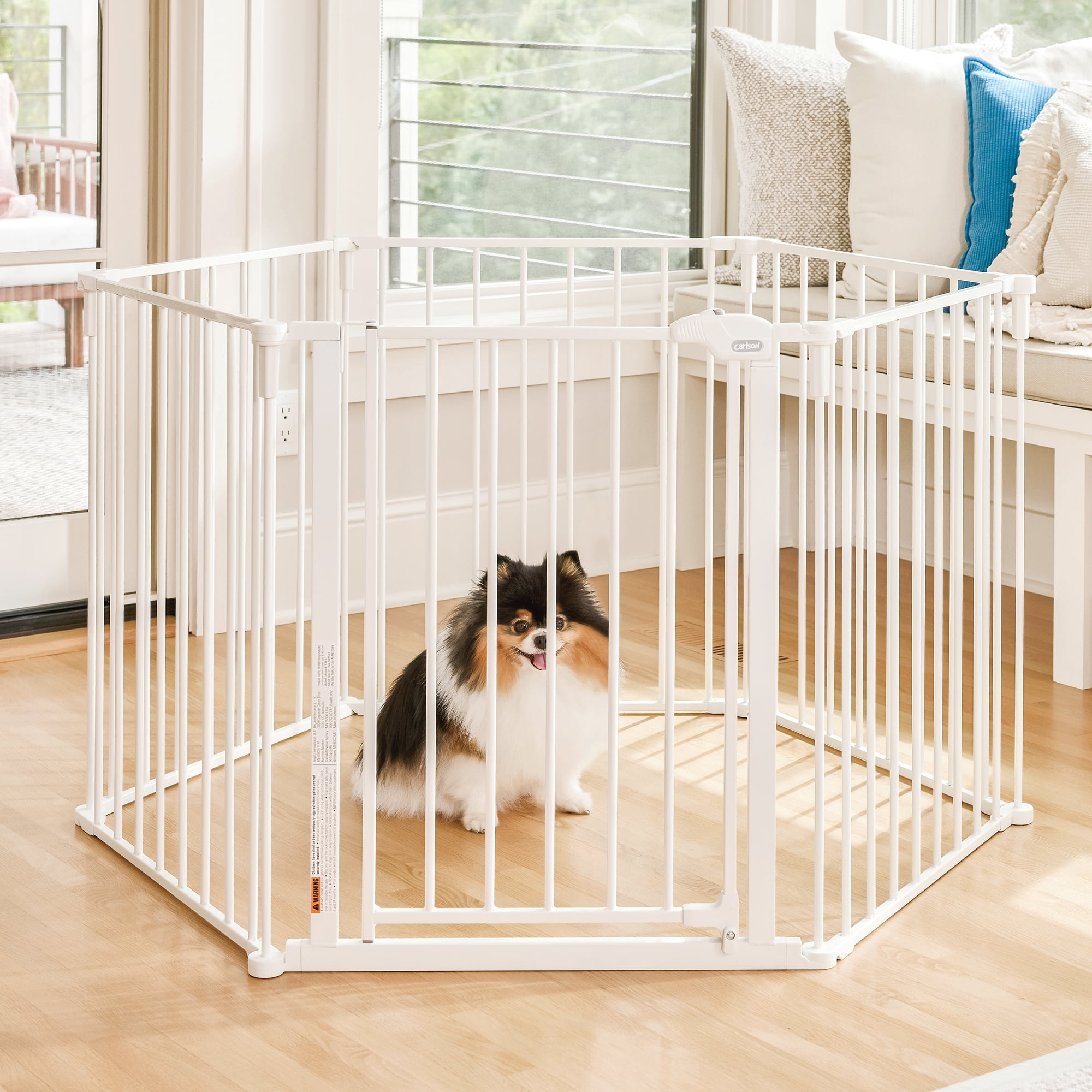 Carlson Pet Products Convertible Pet Yard, 144"L x 28"H