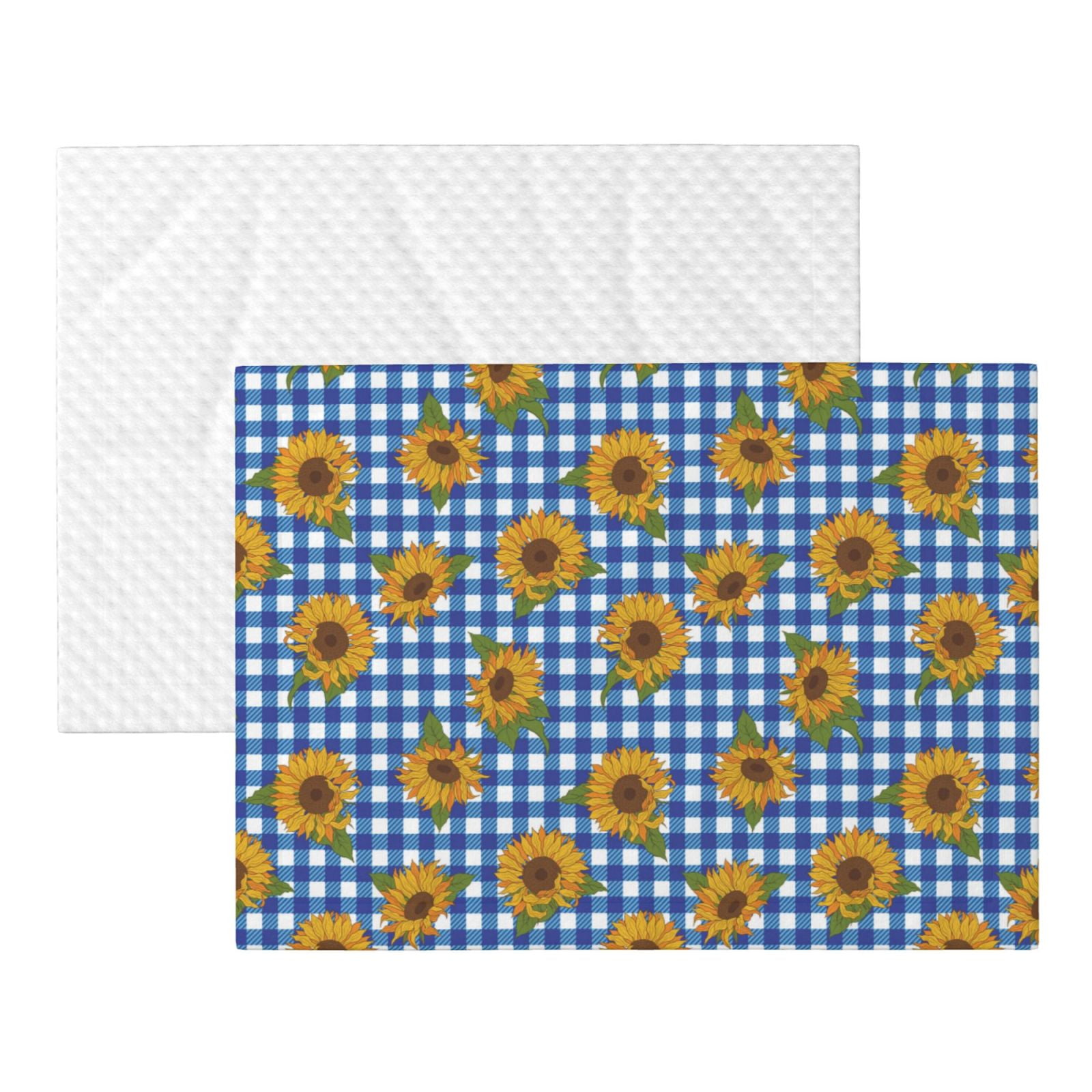 Naloa Sunflowers Dog Blanket, 3 Sizes Cat Blanket for Indoor Cats Large Medium Small Dog Gifts-Medium