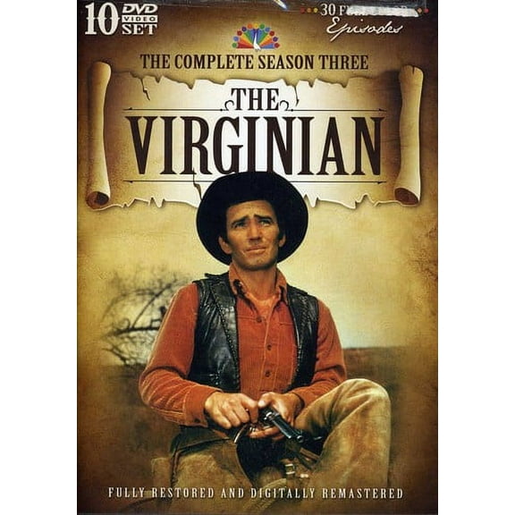 The Virginian: The Complete Third Season (DVD), Timeless Media, Drama