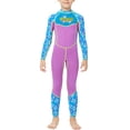 thumbnail image 1 of Advancent Trajes de neopreno Térmico Sandbeach Traje de buceo Traje de neopreno para niños Traje de baño juvenil Mono de moda para esnórquel Deportes acuáticos Púrpura S, 1 of 6