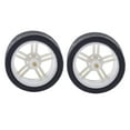 thumbnail image 2 of 2 x Smart Car Plastic Tire Wheel Gear TT Motor Car DIY Parts #1 1, 2 of 8