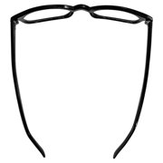 Pacific Coast Sunglasses X-KDs Biker Sunglasses Black Frame & Clear Lens for Night Riding