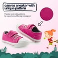 thumbnail image 6 of Kushyshoo Kid Canvas Shoes Pink Casual Children Sneaker Size 6 Toddler Girls, 6 of 7