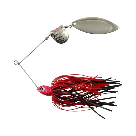 Northland Reed-Runner Classic Tandem Spinnerbait 3/8oz Red Shad Nickel