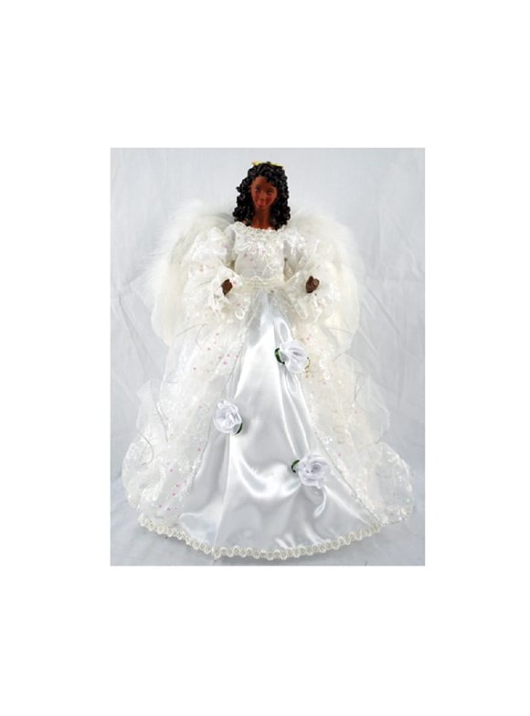 Angel Tree Toppers in Christmas Tree Decorations Black