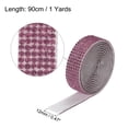 thumbnail image 2 of Unique Bargains 3Roll 1 Yard 8mm Self Adhesive Crystal Rhinestone Ribbon for Crafts Project, Light Purple, 2 of 5