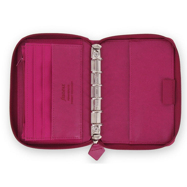 Filofax Pocket Apex Pink Organizer-Montgomery Pens Fountain Pen Store 212  420 1312