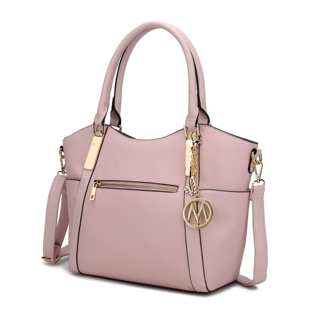 MKF Collection Women's Janise Solid Tote Bag - Pink - Walmart.com