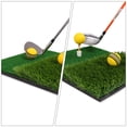 thumbnail image 3 of ADDHAT 1Jgo Alfombra Portátil Para Golf Con Césped Sintético Y Simple Para Uso En Casa, 3 of 8