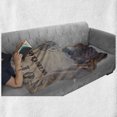 thumbnail image 6 of Saying Soft Flannel Fleece Blanket, Not All Who Wanders are Lost Message on Mountains Background Landscape Photography, Cozy Plush for Indoor and Outdoor Use, 70" x 90", Multicolor, by Ambesonne, 6 of 6