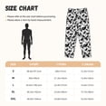 thumbnail image 2 of Salouo Yin And Yang Print Women's Pajama Pants Casual Loose Sweatpants PJs Flowy Pants Drawstring Palazzo for Women Wide Leg Pants Lounge Pajama -Medium, 2 of 8