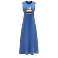 thumbnail image 1 of Vestido largo de verano para mujer, vestido de jersey de corte regular a la moda para viaje de trabajo L, 1 of 7
