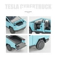 thumbnail image 4 of Tesla Cybertruck Miniature Metal Car With Display Base, 4 of 6