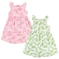 thumbnail image 1 of Hudson - Vestidos De Algodón Para Niña, Diseño De Hoja De Palma, 6 A 9 Meses, 1 of 4
