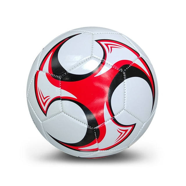 Advancent Fútbol cosido a máquina para escuela secundaria, equipo para adultos y niños, pelota de competición, patio de recreo, pelotas de Deportes y aire libre Rojo