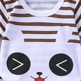thumbnail image 4 of mgoYE Baby Boy Outfits 0-3 Months Girls 2 Piece Short Set Baby Girl Summer Clothes Ruffle Sleeve T-Shirt and Shorts Toddler Girl Outfit Set|Coffee 7-8 Years, 4 of 4