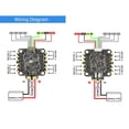 thumbnail image 3 of Placa ESC, Placa De Pila De Controlador De Vuelo 2-8S Amplio Rango De Entrada De Voltaje Procesador De Alto Rendimiento Diseño De PCB De Múltiples Capas Para Reparación, 3 of 7