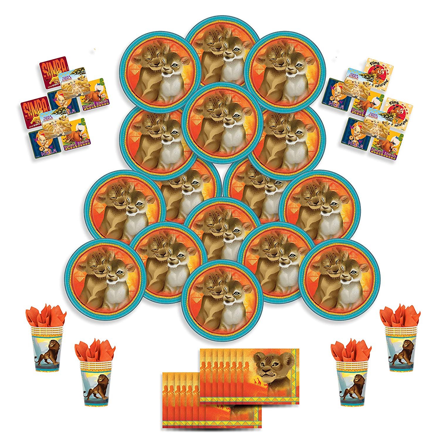 BTHERE Disney The Lion King Party Pack Bundle The Lion King Birthday