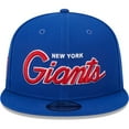 thumbnail image 2 of Men's New Era Royal New York Giants Main Script 9FIFTY Snapback Hat, 2 of 6