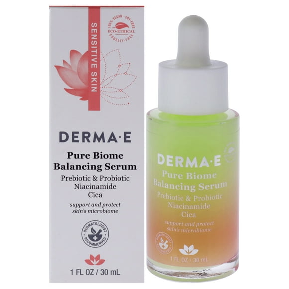 DERMA E, Pure Biome Balancing Serum, 1 fl oz (30 ml)