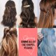 thumbnail image 2 of Pinzas para el cabello minimalistas doradas y plateadas, pinzas para el cabello huecas de plumas delicadas, horquillas para el cabello con plumas, pasador geométrico, accesorios para el cabello para Namotu CZMR-XM22, 2 of 7