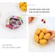 thumbnail image 3 of Cuenco de frutas, canasta de frutas, alambre de metal, cuenco de verduras, postre, repostería, soporte para tartas para bodas, fiestas de Navidad / cu Plata S Baoblaze tazón de fruta, 3 of 8