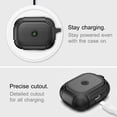 thumbnail image 3 of AirPods Pro Étui, Housse de Protection Robuste Tout-en-un, Design Résilient d'Absorption des Chocs, Étui de Protection Durable avec Peau Lisse - Noir Mat, 3 of 10