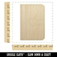 thumbnail image 2 of Lovely Journal Diary with Heart Wood Shape Unfinished Piece Cutout Craft DIY Projects - 6.25 Inch Size - 1/4 Inch Thick, 2 of 7