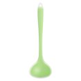 thumbnail image 3 of Monstrate Cuchara de sopa de silicona translúcida Anti-escaldado Utensilio de cocina resistente al calor frío, verde claro Type2 NO2, 3 of 6