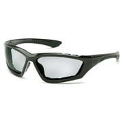 Black Padded Frame/Light Gray Anti-Fog Lens