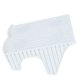 thumbnail image 5 of Organizador de zapatos de doble capa de plástico, soporte de almacenamiento para ahorrar espacio (doble fila amarilla), 5 of 8