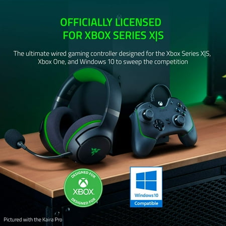 Razer - Wolverine V2 Wired Gaming Controller for Xbox Series X|S, Xbox One, PC with Remappable Front-Facing Buttons - Black