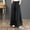 Black, variant on Adeawade Womens Trousers Summer High Waisted Cotton Linen Palazzo Pants Wide Leg Long Pant Trousers With Pocket Casual Trousers L White