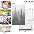 thumbnail image 2 of Pine Trees Towels Set of 2, Super Soft Absorbent Hand Towel Cotton Bath Towels for Bathroom Hotel Kitchen Spa Gym 16 X 28 Inches Wash cloth, 2 of 7