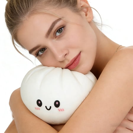 RKSTN Super Sized Dumpling Stress Ball Squish Toys Soft Squeeze Decompression Dough